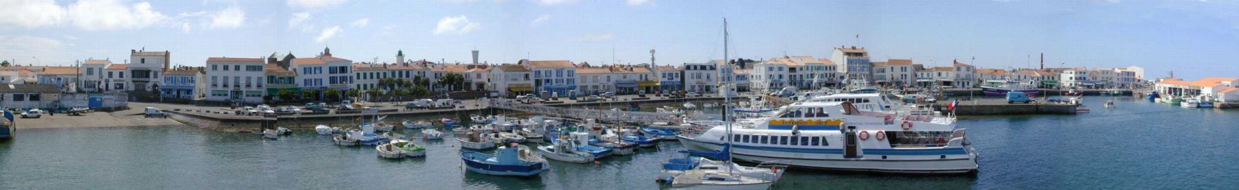 Port Joinville, Le port principal de l'Ile - Panoramique